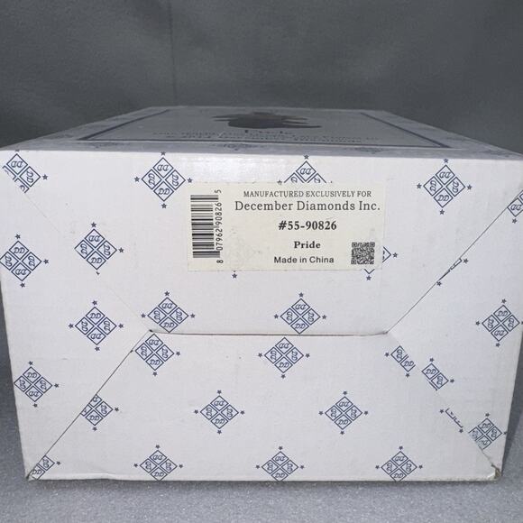 December Diamonds Pride Merman Ornament 2014 Rainbow Cape Glitter Tail Retired - Picture 12 of 13